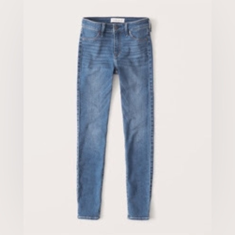 Abercrombie and Fitch Women's Mid Rise Jean Leggings